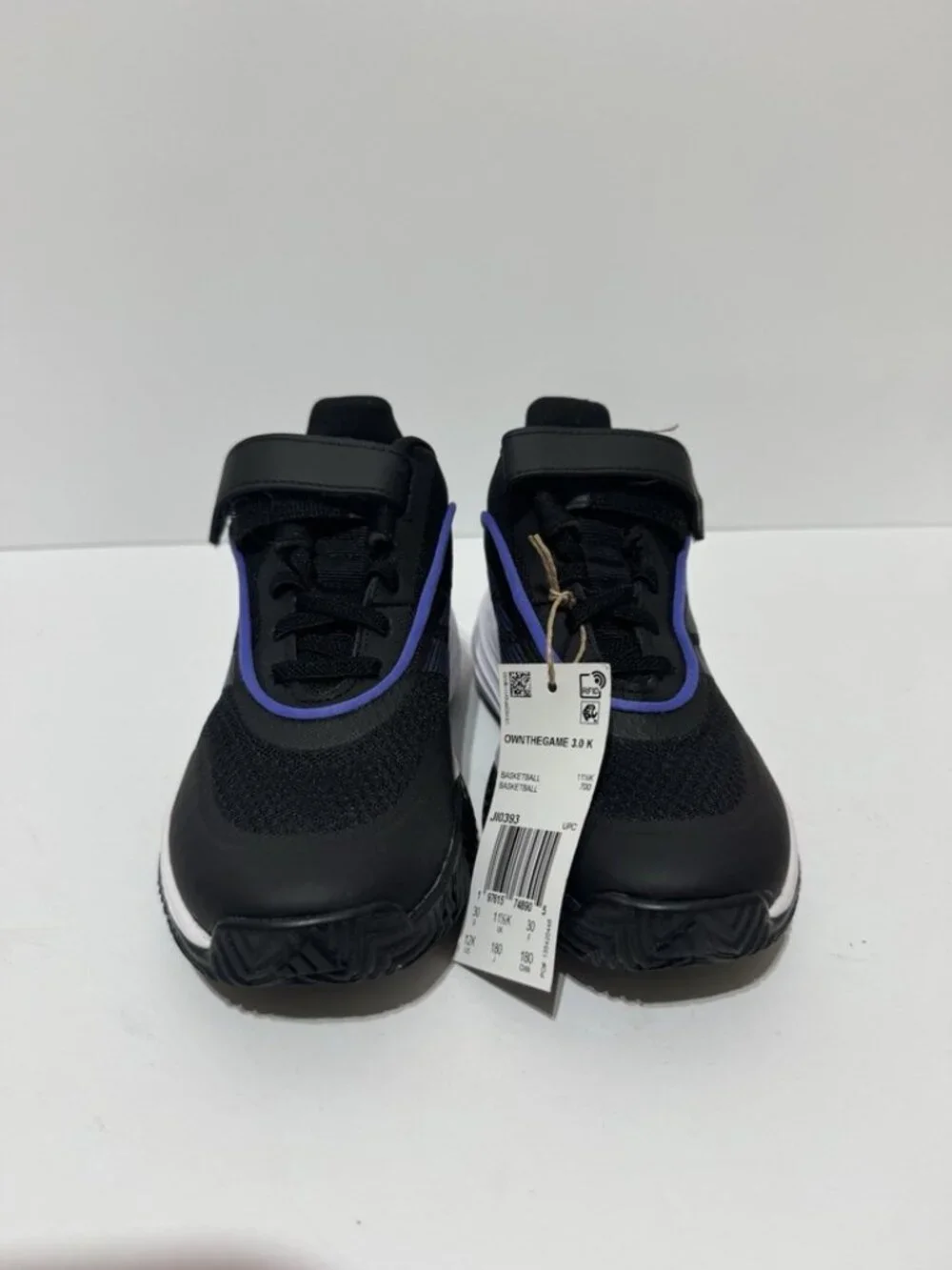 adidas Own The Game 3.0 Basketball Shoes Size 12 Little Kids